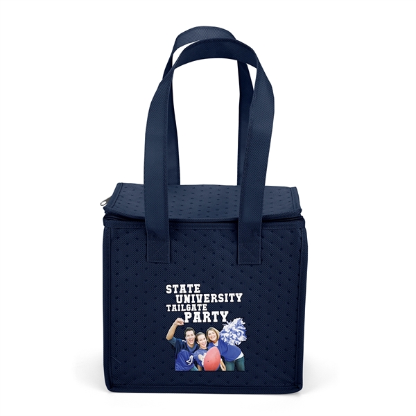 Insulated Non-Woven Tote with thermal foil interior.... from ASI 37940 Bag Makers Inc