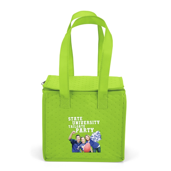 Insulated Non-Woven Tote with thermal foil interior.... from ASI 37940 Bag Makers Inc