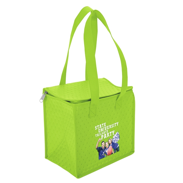 Insulated Non-Woven Tote with thermal foil interior.... from ASI 37940 Bag Makers Inc