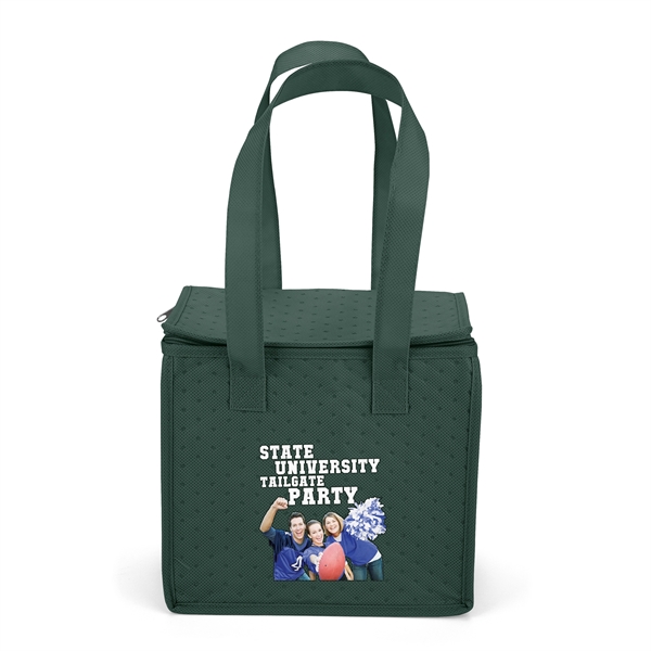 Insulated Non-Woven Tote with thermal foil interior.... from ASI 37940 Bag Makers Inc