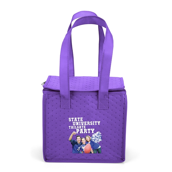 Insulated Non-Woven Tote with thermal foil interior.... from ASI 37940 Bag Makers Inc