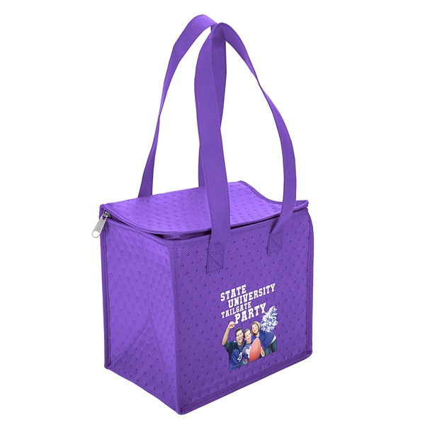 Insulated Non-Woven Tote with thermal foil interior.... from ASI 37940 Bag Makers Inc