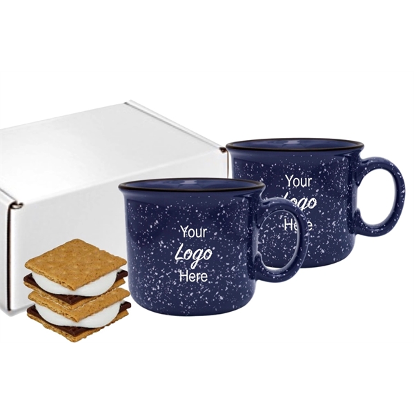 Set of 2 Camper Mugs with Smores Kit Boxed... from ASI 89971 Stuff A Mug