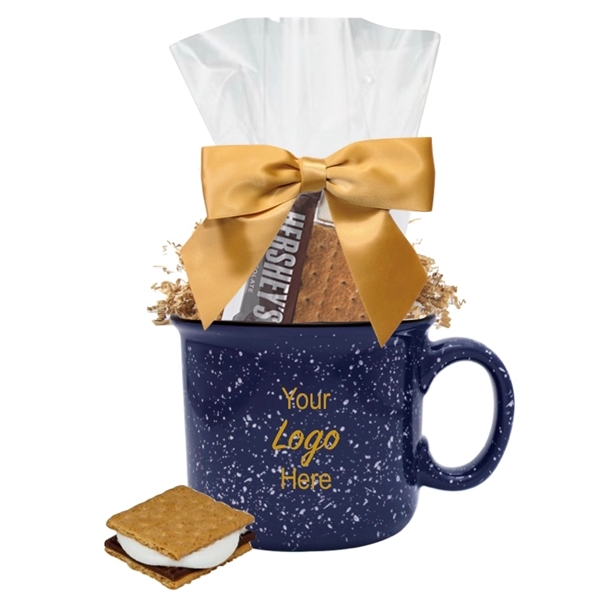 Camper Mug with Smores Kit, wrapped and tied with bow... from ASI 89971 Stuff A Mug