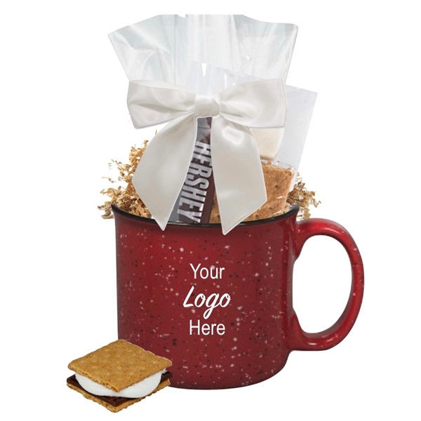 Camper Mug with Smores Kit, wrapped and tied with bow... from ASI 89971 Stuff A Mug