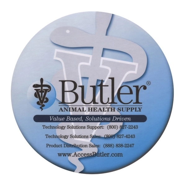 8" round hard top mouse pad with 1/8" thickness, recycled heavy-duty... from ASI 59080 Halls & Company