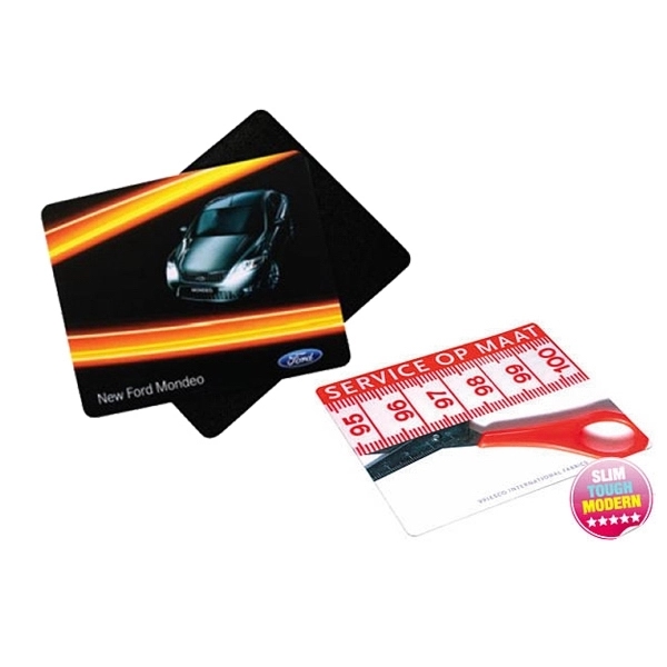 7.5" x 9" x .02" ultra-thin mouse pad with repositionable backing,... from ASI 59080 Halls & Company / ActNow Media