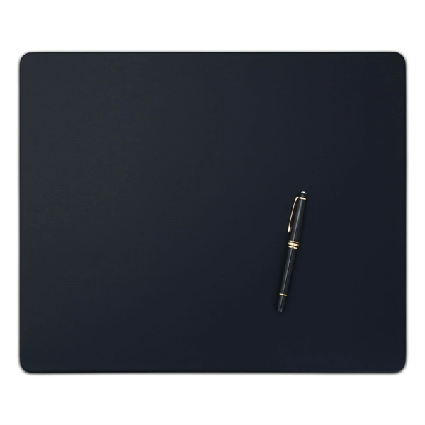 Navy blue leatherette conference pad measuring 17" x 14" with a... from ASI 48125 Dacasso / DaCasso