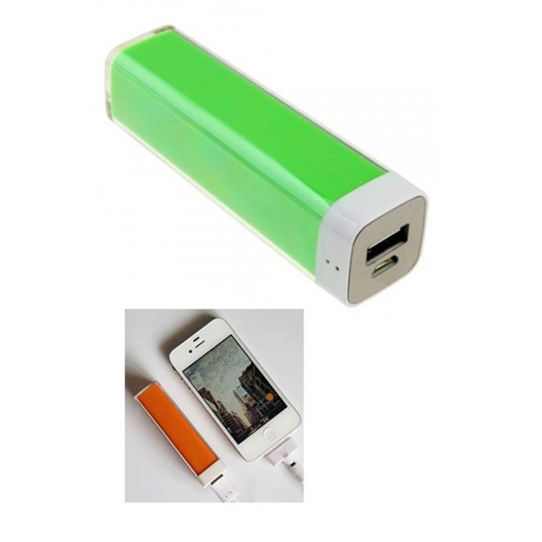 Power Plus Portable Smart Phone Charger. Available Capacities: 2200 mAh, 2600... from ASI 93131 US Flash & Technologies LLC / U S Flash & Technologies LLC