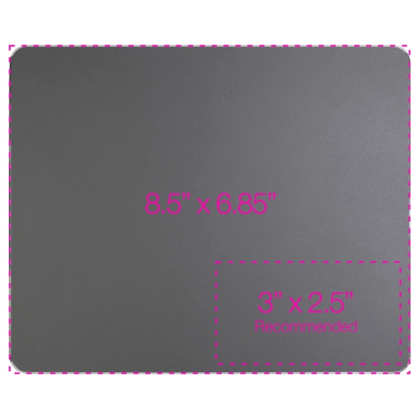 Aluminum mouse pad.... from ASI 62124 iClick, Inc. / iClick®