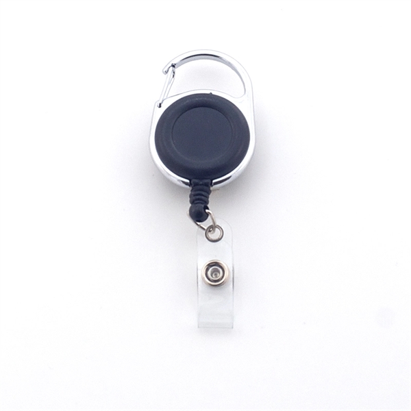 Retractable No-Twist Carabiner Badge Reel... from ASI 47204 CredentialExpress / CredentialExpress