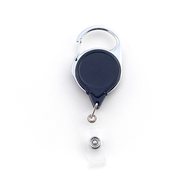 Retractable No-Twist Carabiner Badge Reel... from ASI 47204 CredentialExpress / CredentialExpress