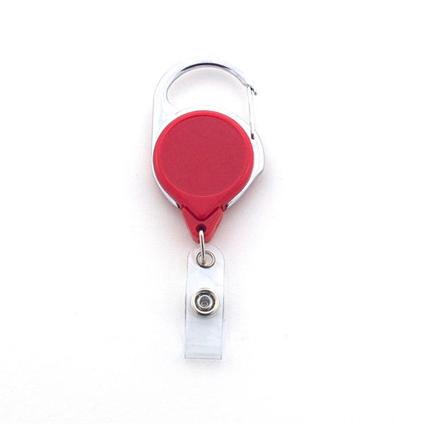 Retractable No-Twist Carabiner Badge Reel... from ASI 47204 CredentialExpress / CredentialExpress