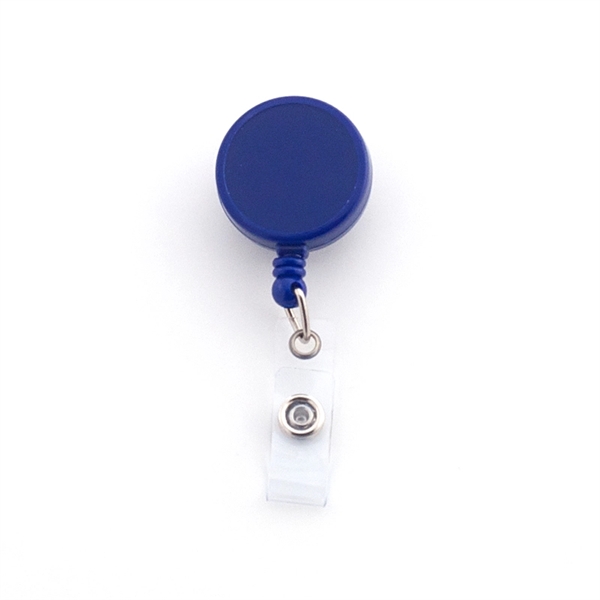 Retractable Badge Reel, steel slide clip back... from ASI 47204 CredentialExpress / CredentialExpress