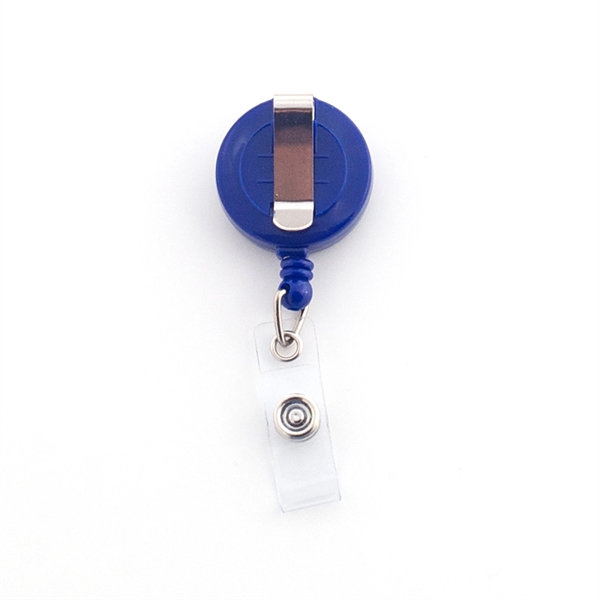 Retractable Badge Reel, steel slide clip back... from ASI 47204 CredentialExpress / CredentialExpress
