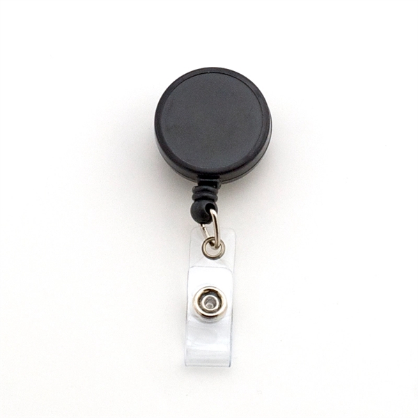 Retractable Badge Reel, steel slide clip back... from ASI 47204 CredentialExpress / CredentialExpress
