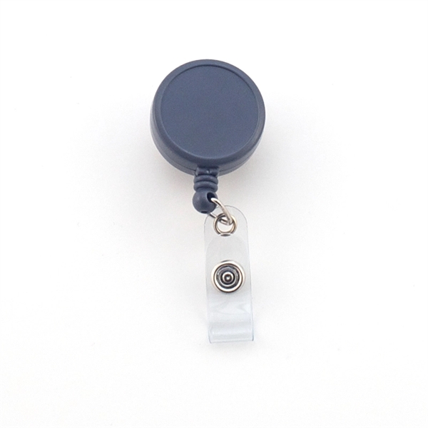 Retractable Badge Reel, steel pin back... from ASI 47204 CredentialExpress / CredentialExpress