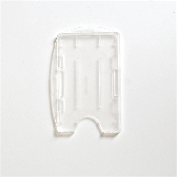 Heavy Duty clear vinyl prox card holder horizontal top load with... from ASI 47204 CredentialExpress / CredentialExpress