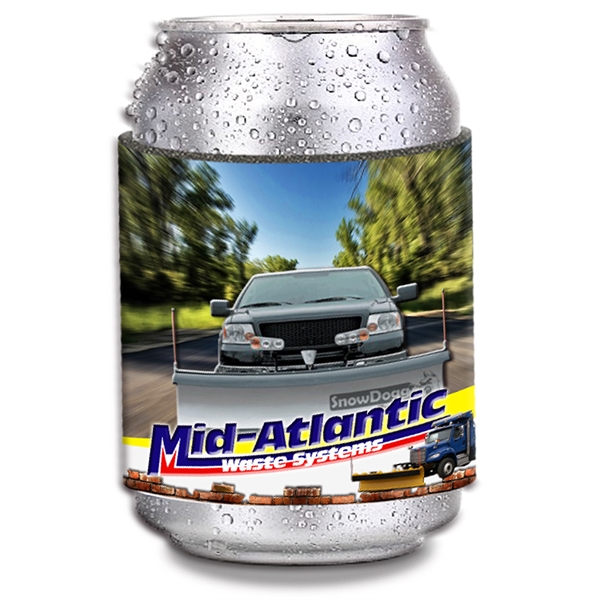 Slap-on drink coolie adjusts to fit. Sharkskin neoprene. RealTree or Mossy... from ASI 61966 HPG / Best Promotions USA