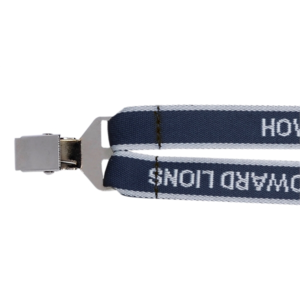 Knit-in lanyard with rubber O-ring attachment, 3/8" x 18".... from ASI 68707 Marathon Mfg & Supply Co.