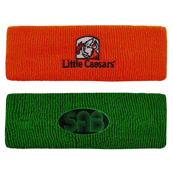2" x 6" customizable headbands made in the USA of cotton... from ASI 90160 Suntex Industries