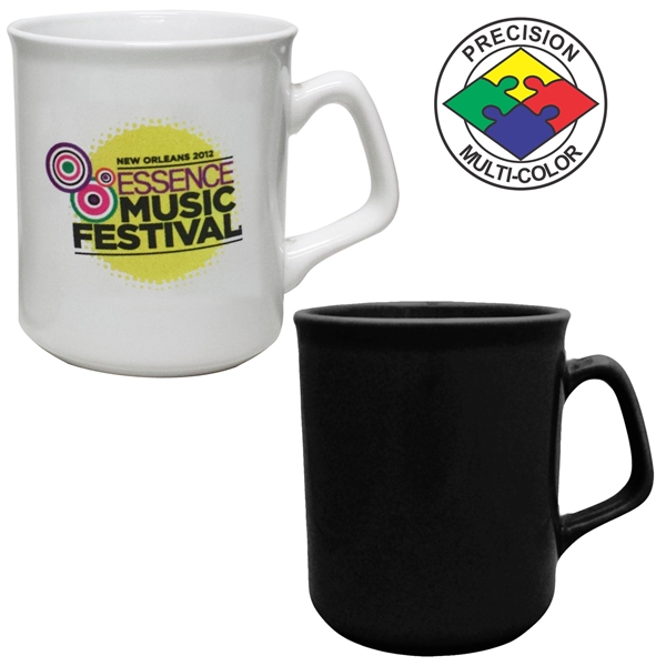 10oz Titan Mug with slanted square handle. Comes in white, black,... from ASI 80093 Pyrographics / Pyrographics Line