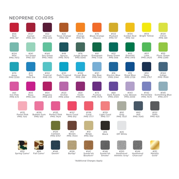 Neoprene toiletries bag inspired by the classic Dopp kit; features colored... from ASI 74710 Numo