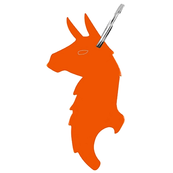 Llama shape bottle opener with key chain.... from ASI 74585 Nu Promo International / Nu Promo Line