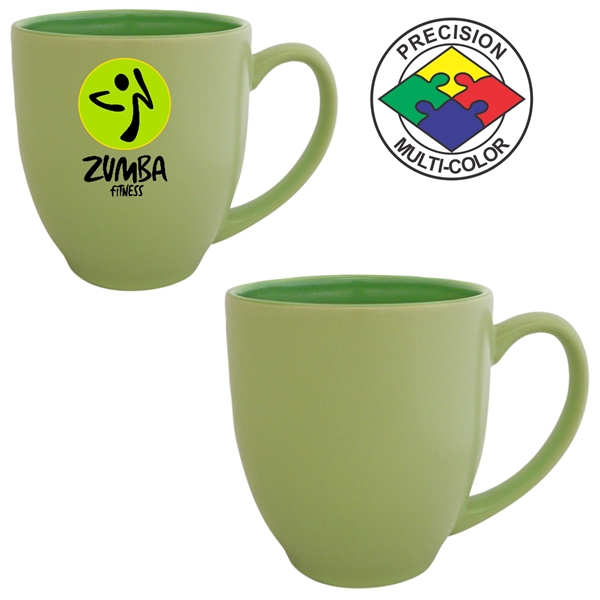 16oz Pastel Two-Tone Satin Bistro Mug... from ASI 80093 Pyrographics / Pyrographics Line