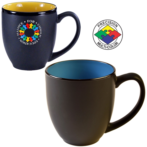 14.5oz Two-Tone Satin Hilo Bistro Mug... from ASI 80093 Pyrographics / Pyrographics Line