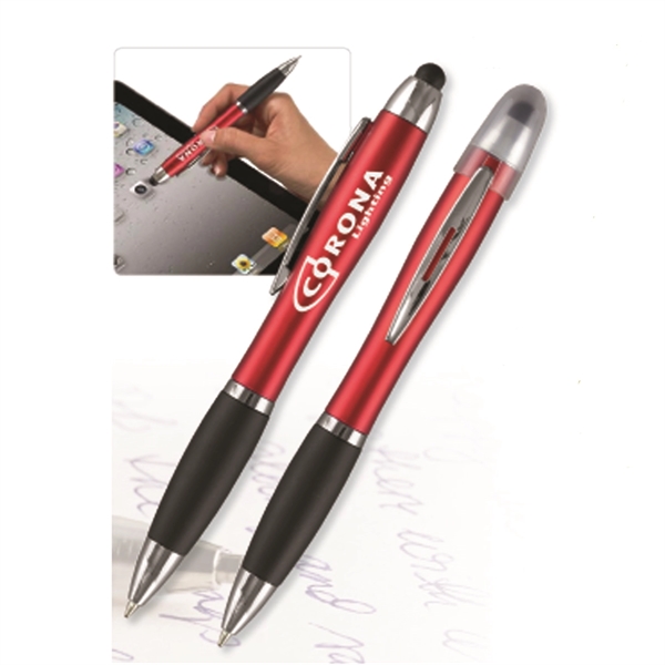 ABS plastic, twist-action ballpoint pen with black ink, light and soft... from ASI 62660 Innovation Line