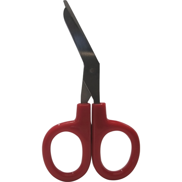 5" long, stainless steel scissors with burgundy handle.... from ASI 84514 Safety Made