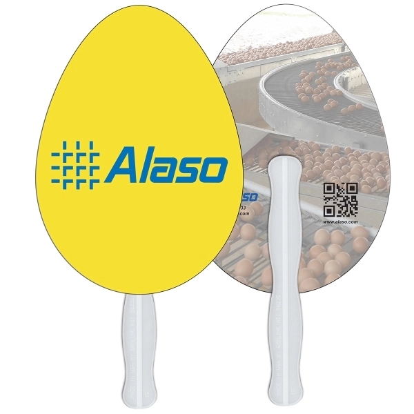 Egg shape fast fan with wooden stick.... from ASI 67620 Lion Circle Corp / Lion/Circle
