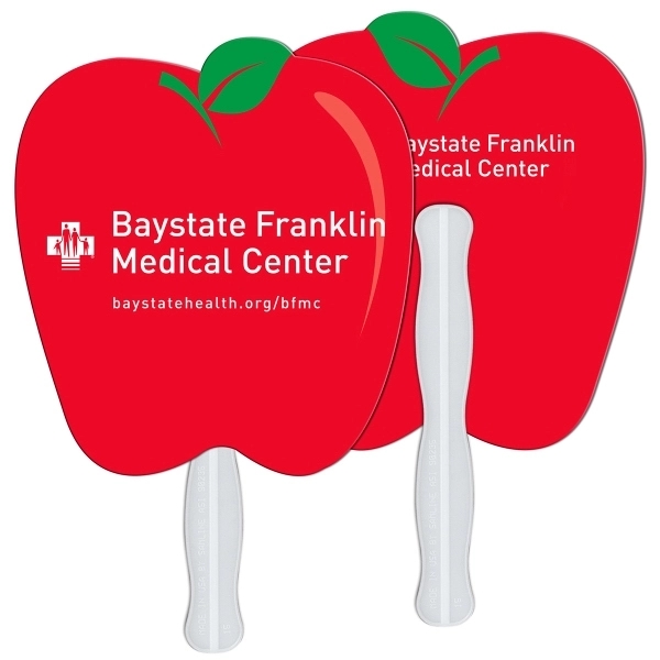 Apple shape fast fan with wooden stick.... from ASI 67620 Lion Circle Corp / Lion/Circle