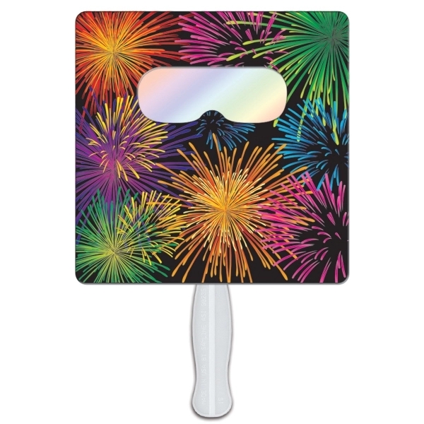 Square shape hand held fireworks fan.... from ASI 67620 Lion Circle Corp / Lion/Circle