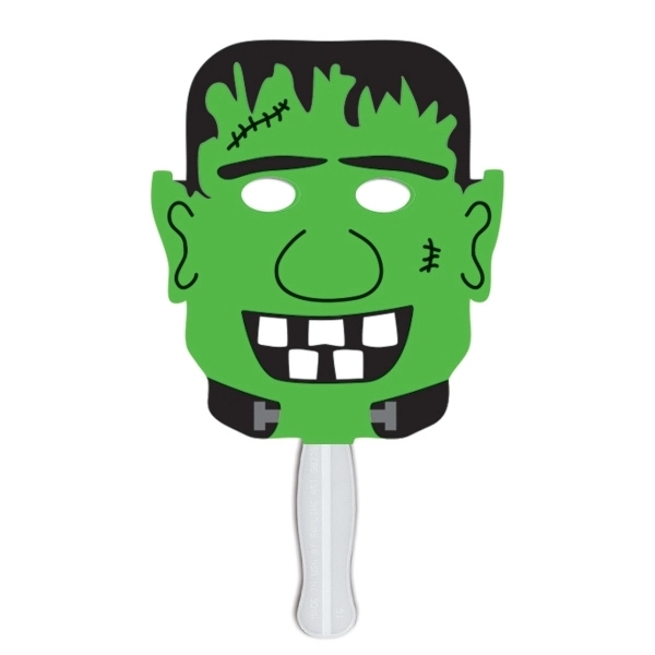 Frankenstein shaped fan made of heavy poster board.... from ASI 67620 Lion Circle Corp / Lion/Circle