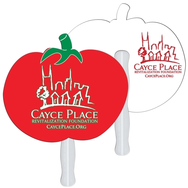 Fruit shaped digital economy fans with double sided film lamination.... from ASI 67620 Lion Circle Corp / Lion/Circle