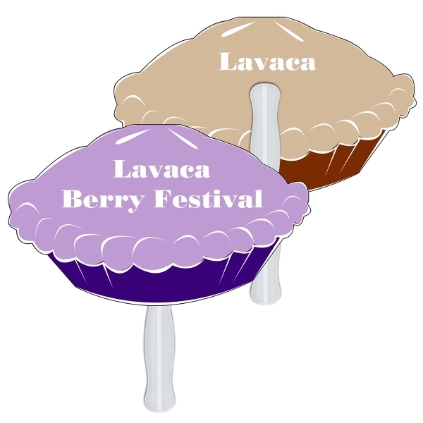 Pie shaped digital economy fans with double sided film lamination.... from ASI 67620 Lion Circle Corp / Lion/Circle