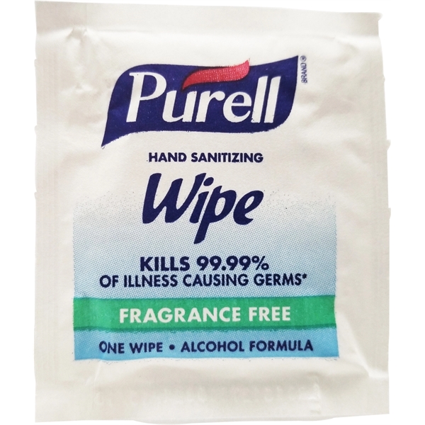 Purell antibacterial wipes for hand sanitizing or cleaning minor wounds.... from ASI 84514 Safety Made