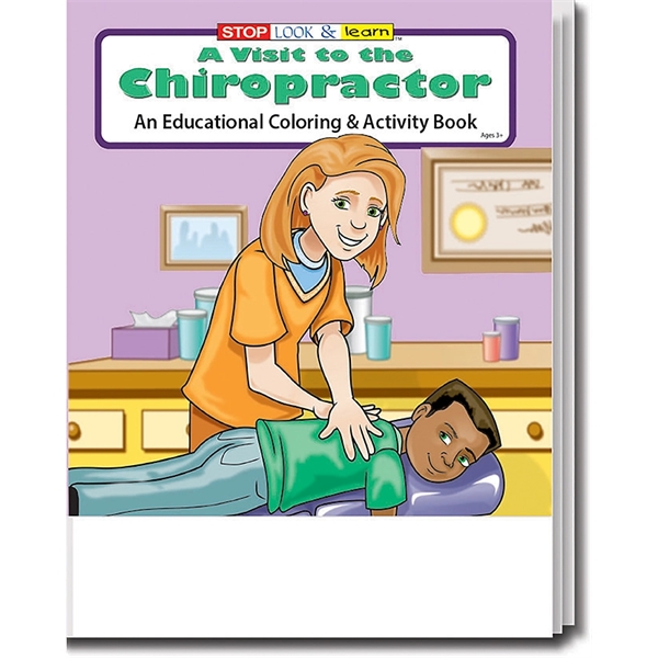 A Visit to the Chiropractor coloring book.... from ASI 45815 Coloring Book Solutions / Coloring Book Solutions™
