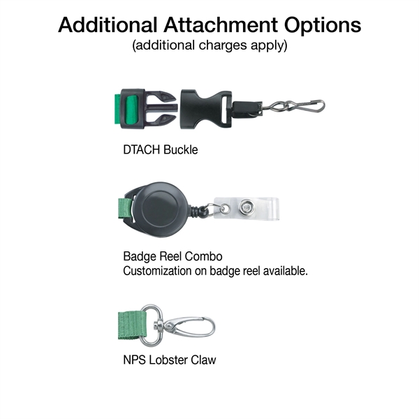 Versatile custom lanyards adjust to fit everyone from children to adults.... from ASI 79898 Promovision / PROMOVISION