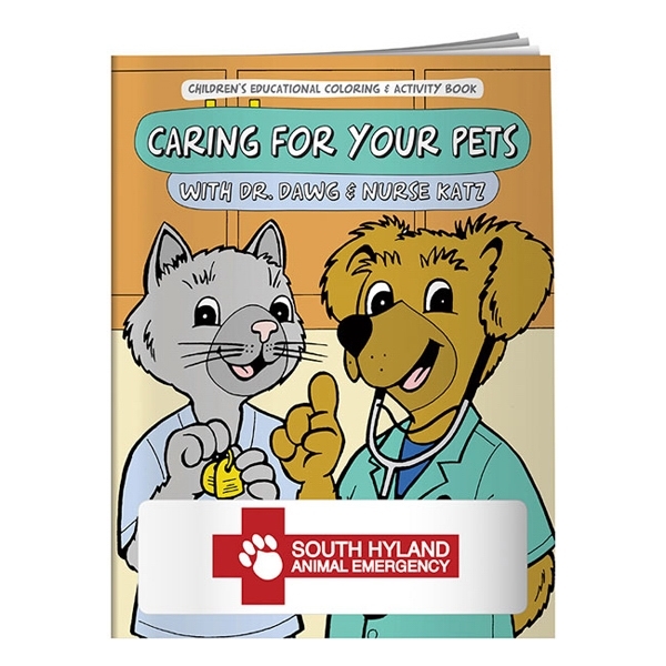 Caring for your pets coloring book.... from ASI 40480 Koozie Group / Norwood