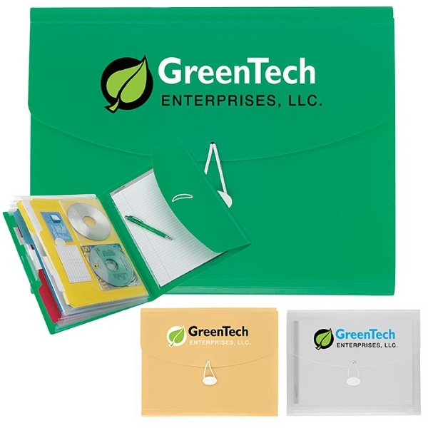 Eco Me FileFolio made of 30-70% recycled post industrial material.... from ASI 40480 Koozie Group / Norwood