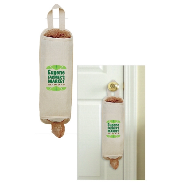 Bag recycler made from 100% 7oz cotton; top handle slides over... from ASI 40480 Koozie Group / Norwood