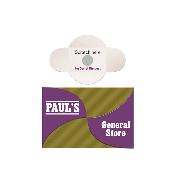 Self locking gift card holder, 3 3/4" x 2 1/2" finished... from ASI 67620 Lion Circle Corp / Lion/Circle