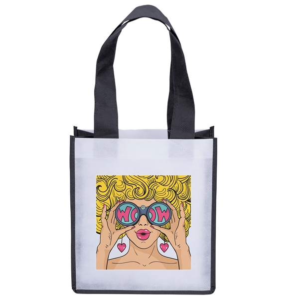 PET Non-Woven Polypropylene Tote with 1 1/2" W x 20" long... from ASI 37940 Bag Makers Inc