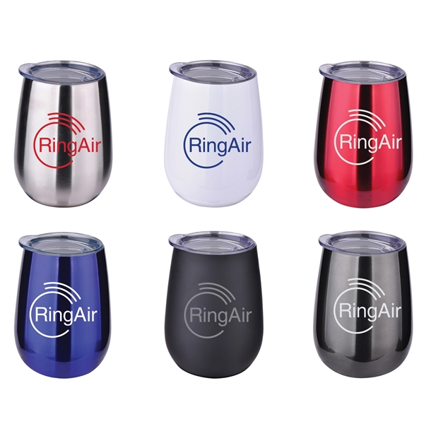 10 oz. Napa insulated wine glass with push-on lid.... from ASI 90859 Tempo Industries Inc / Tempoline