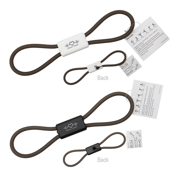 10 1/2" resistance band, excellent for workouts while on the go.... from ASI 62190 Illini