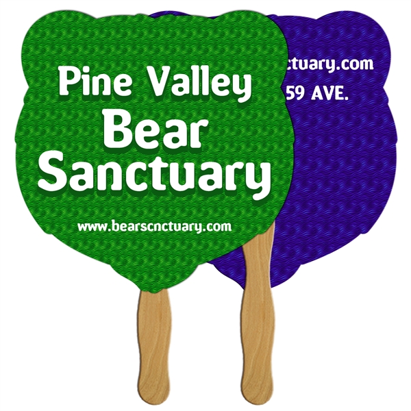 Hourglass shaped fast fan made from high density 22, pt thickness... from ASI 67620 Lion Circle Corp / Lion/Circle