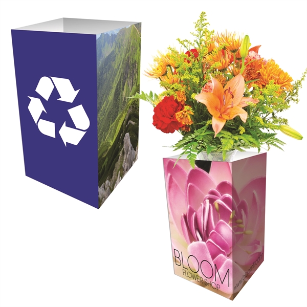 Large open top box made from stock high density white poster... from ASI 67620 Lion Circle Corp / Lion/Circle